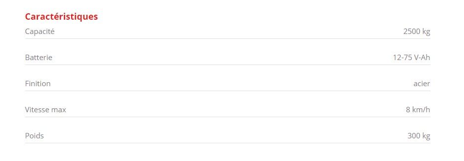 T2500 scooter - tracteur pousseur - liftop - capacité 2500 kg_7