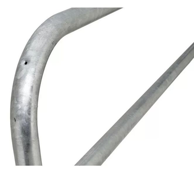Arceau de parking Ø60 mm sur platines - 3 longueurs disponibles - acier renforcé - Hauteur 1000 mm_7