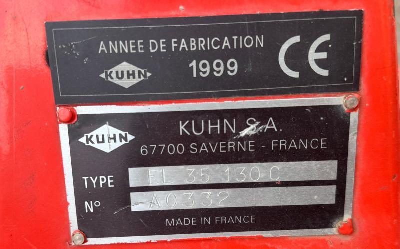 Kuhn EL 35 130c Fraise rotative pour tracteur agricole Rotovator_7