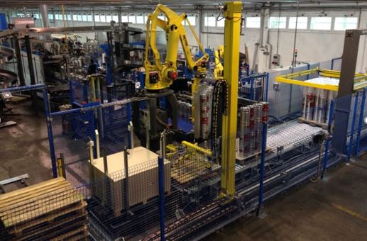 Palettiseur et dépalettiseur pour l'agroalimentaire, la conserverie - MECTRA_7