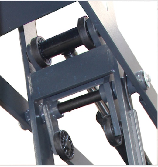 OreikO HYCD3000 pont à ciseaux avec manomètre hydraulique