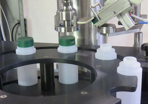 Machine automatique pour le remplissage et la fermeture des flacons et des pots de petites contenance - 1000 à 6000flacons /h -MICROBLOC_7