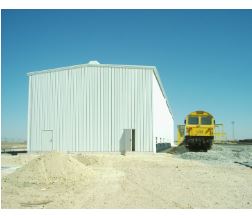 Hangar de stockage industriel - structure métallique en acier et bardages métalliques - Cualimetal_7