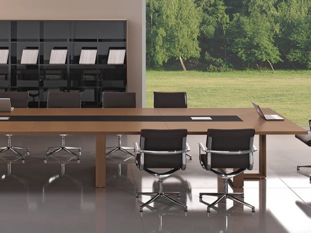 Table de réunion directionnelle ARCHE - Élégance, originalité et design italien_7