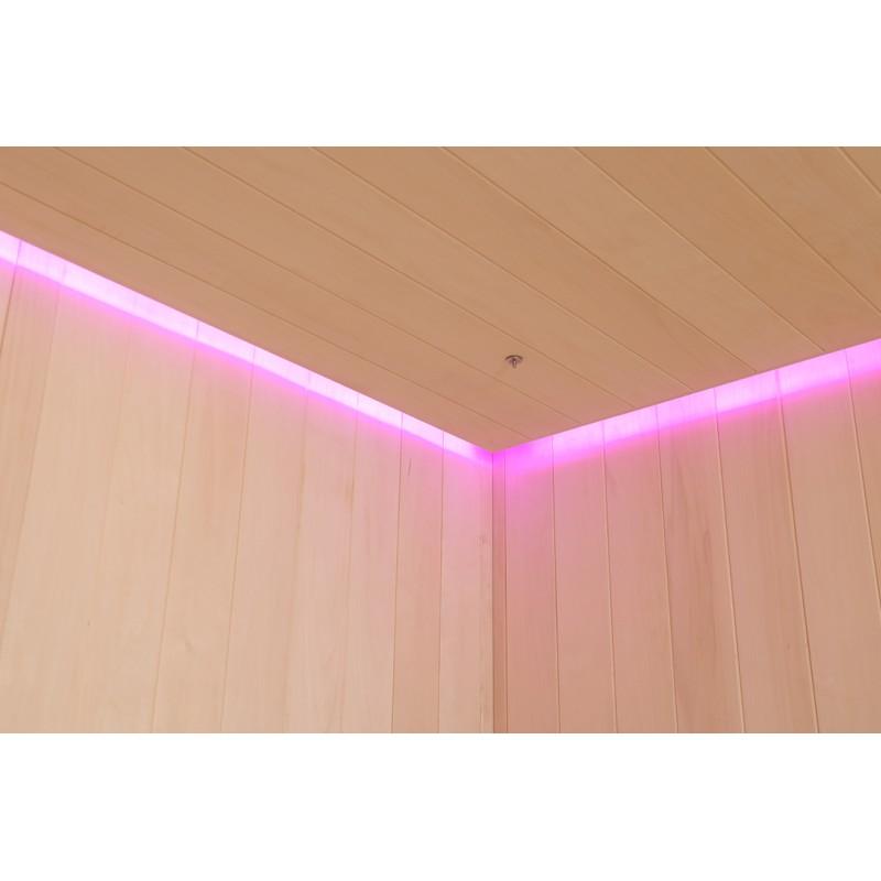 COMBI SAUNA HAMMAM BOREAL® SUBLIMATION BLANC - 8 PLACES - 340*175*210_7