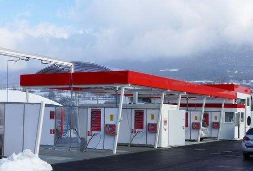 Station de lavage avec maintenance personnalisée