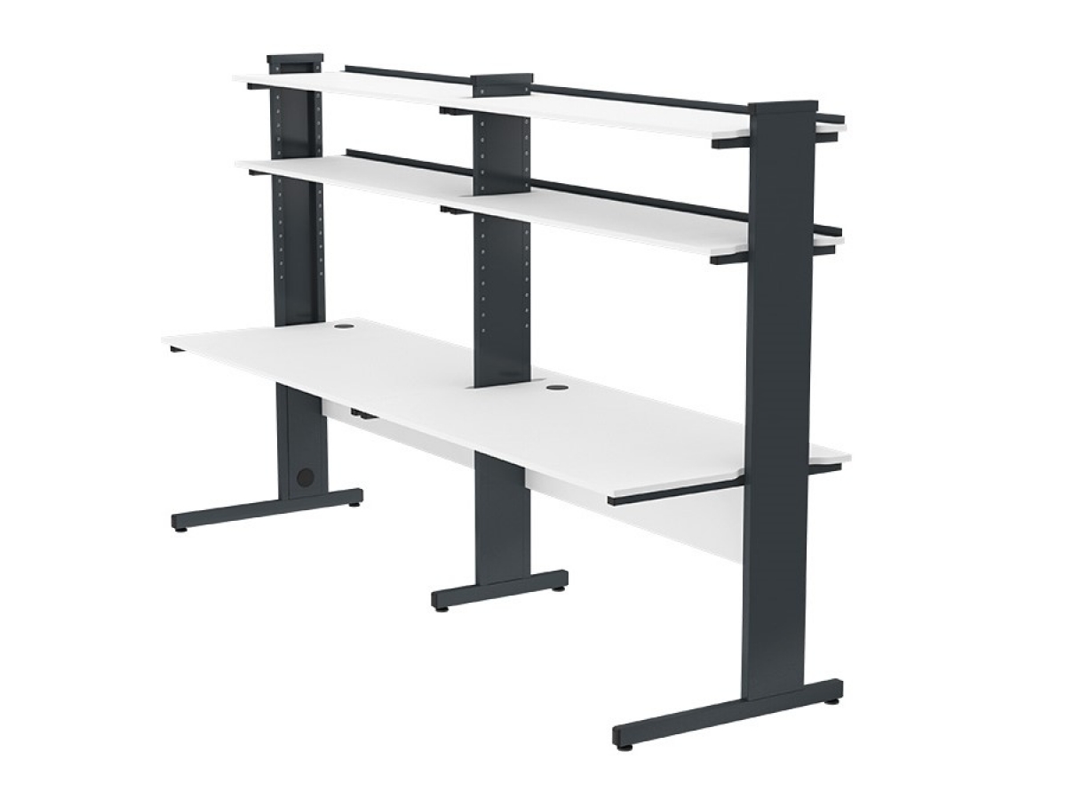 Table informatique multi-niveaux modulable pour l'aménagement des espaces techniques, salles serveurs ou laboratoires - DATA_7