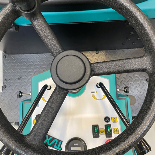 Balayeuse autoportée TS1300 PRO - rendement maximal réel de 7315/4389 m2/h - idéale pour grandes surfaces_7