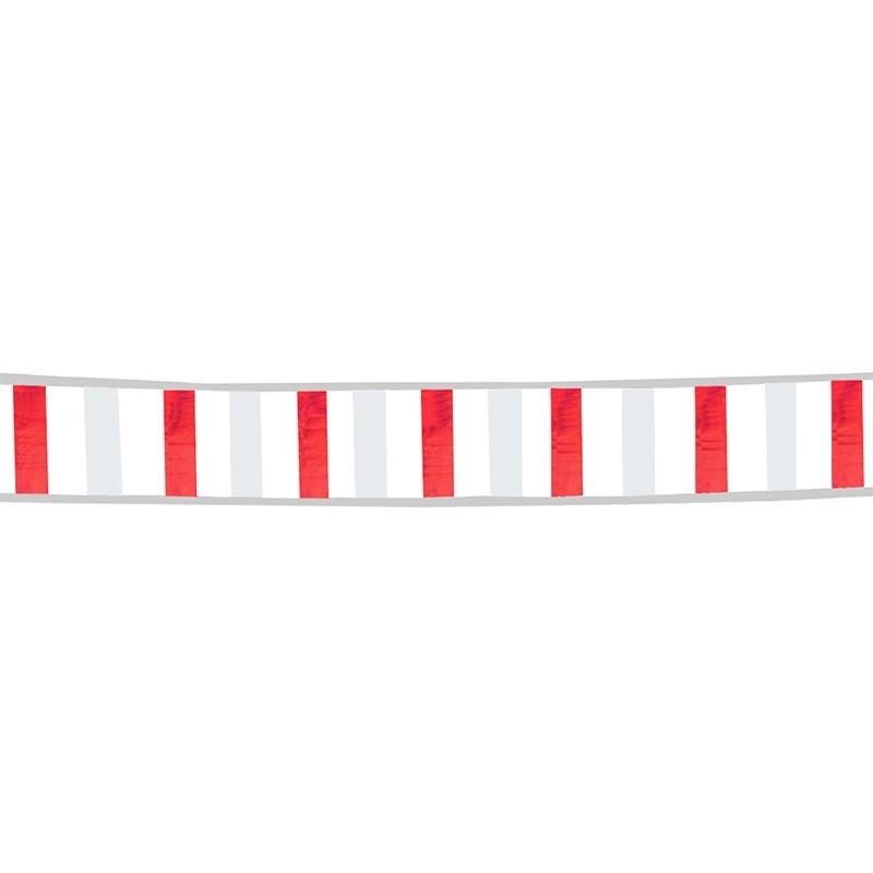 Bandeau de signalisation en tissu - Rouge / Blanc_7