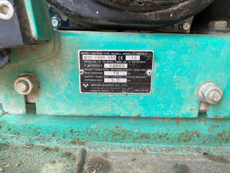 MIKASA plaque vibrante mvc-f60r_7