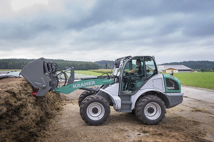 Mini chargeuse sur pneus Kramer KL43.8 - 6,05t - 100 CV - cabine panoramique spacieuse_7