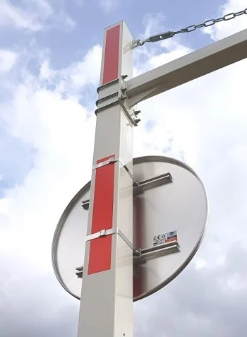 Portique universel tournant réglable 5-12 m pour parking, limitation de hauteur_7