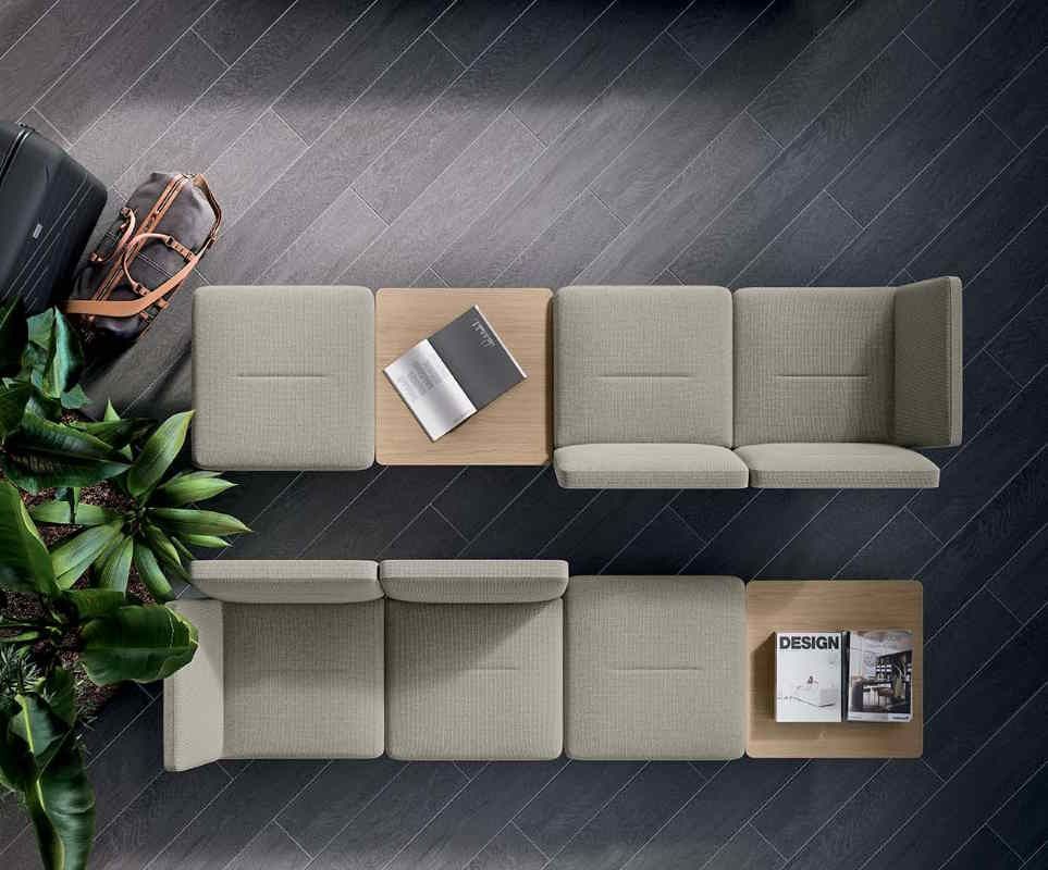 Salon d'accueil sur poutre Harmonie - modulable, confortable et design avec options personnalisables_7