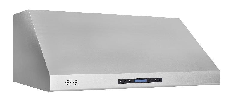 Hotte aspirante 1200 - En acier inoxydable 430 - 1680 m³/h - 4 filtres à lamelles - Réf. 7227.0100_7