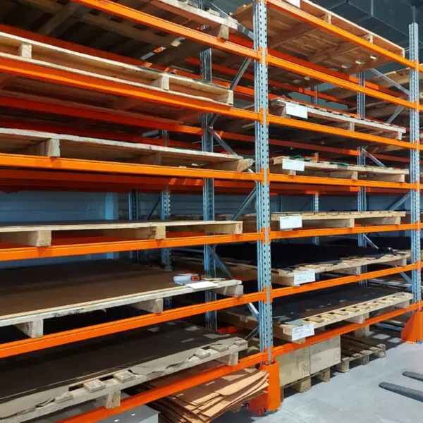 Rack à palettes - idéal pour charges lourdes ou volumineuses - jusqu'à 3600 mm de long, 4500 kg par niveau_7