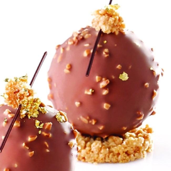 Ø55 mm - Moule en silicone 8 sphères entières Pavoni Italia_7