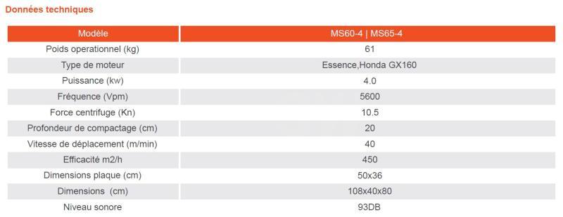 Spatmat Plaque vibrante 65Kg SPATMAT MS65_7