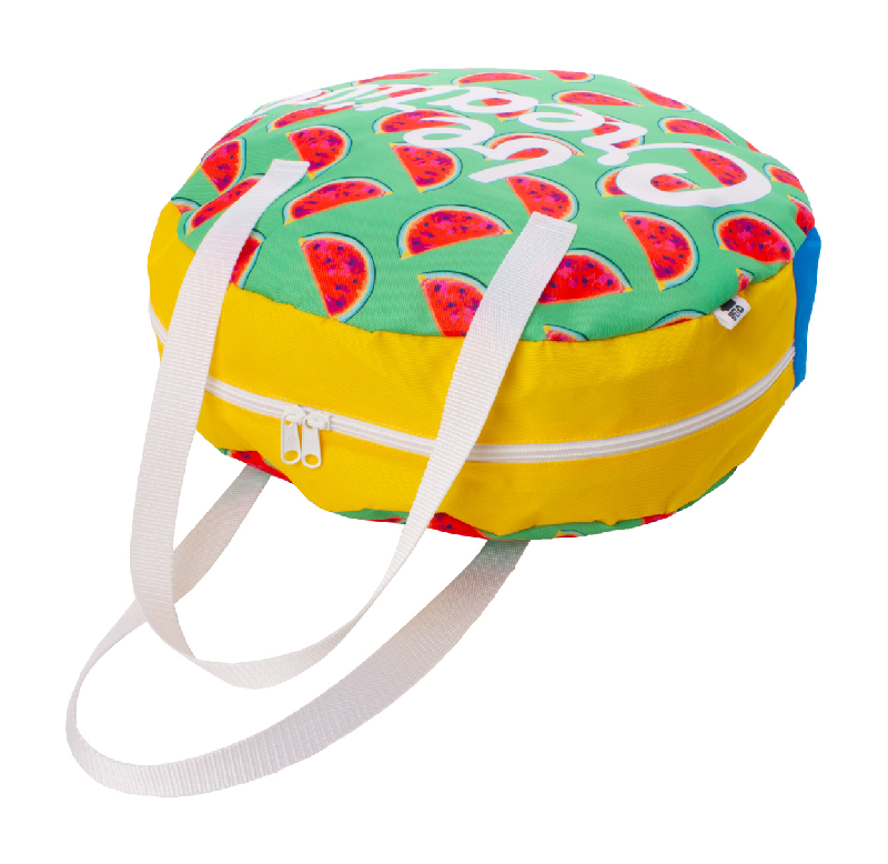 Sac publicitaire zippé sur mesure pour câble chargeur de voiture électrique - Polyester RPET 600D - Impression sublimation_7