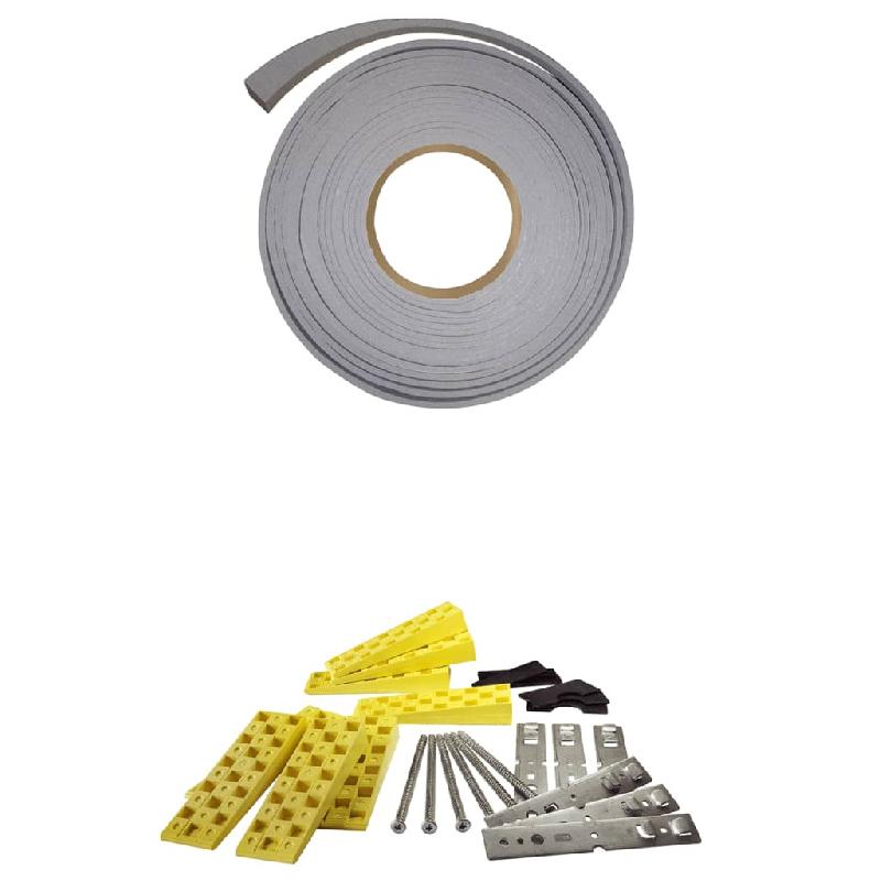 Vidaxl porte d'entrée anthracite 88x200 cm pvc 3157089_7