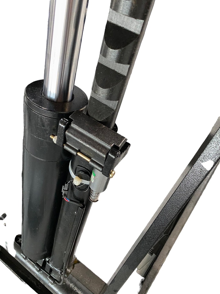 Pont à ciseaux avec pression hydraulique réglable