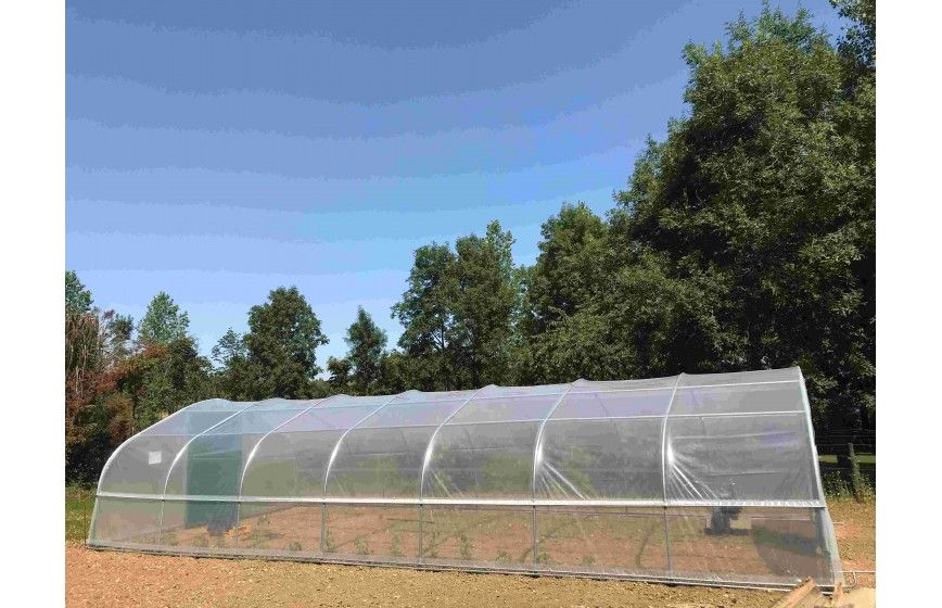 Serre de jardin avec un pied droit de 1,20m - 5ème SAISON_7