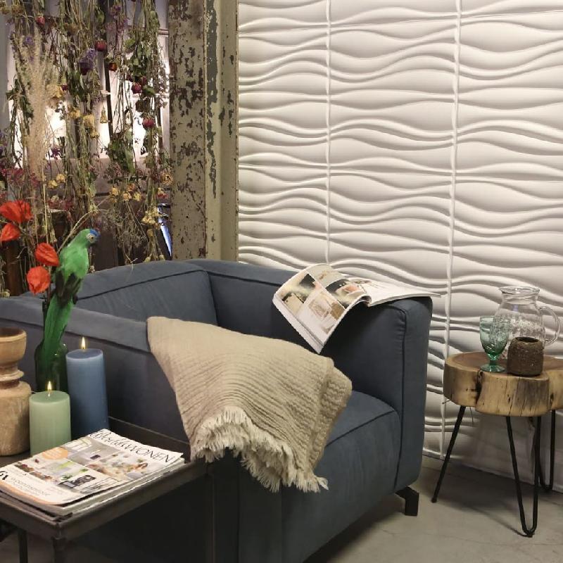 Wallart panneaux muraux 3d waves 12 pcs ga-wa04 412818_7