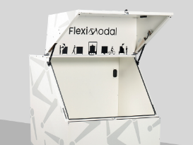 Remorque vélo mécanique professionnelle pour vos livraisons quotidiennes - Capacité 200kg -Bicylift_7