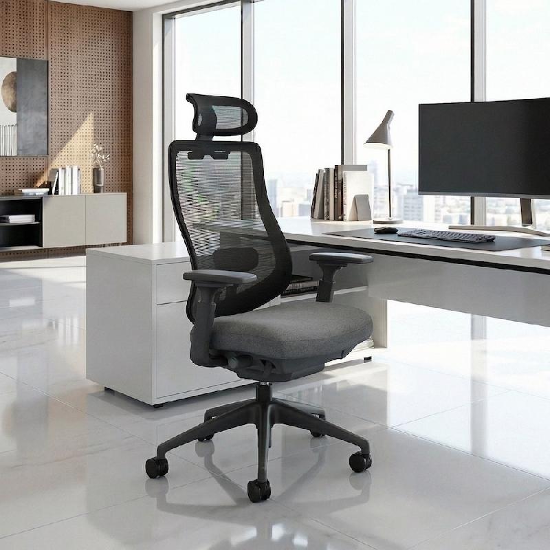 Fauteuil bureautique synchrone owen. - avec têtière_7