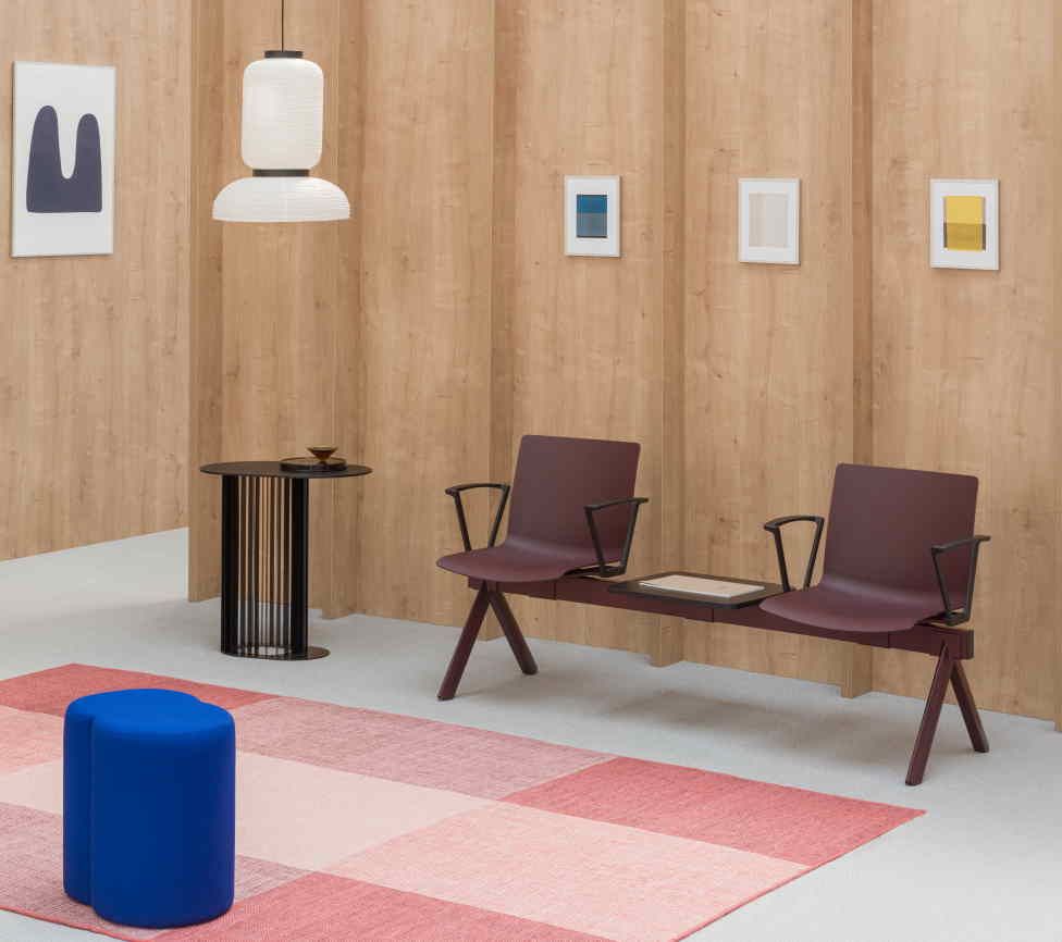 Sheila - Poutre d'assises modulable en polypropylène - 2 à 4 places extensibles avec options de personnalisation_7