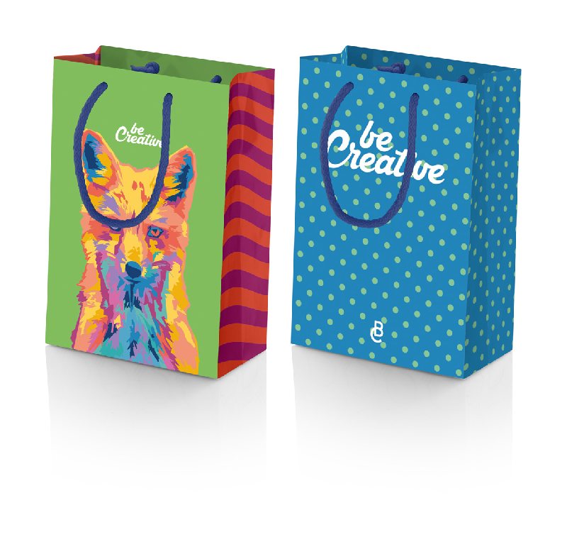 Sac publicitaire en papier sur mesure - poignées en polypropylène - impression offset multicolore_7