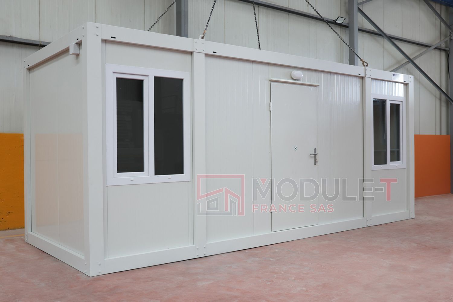 Bungalow bureau de chantier avec WC - Livraison en kit ou prémonté_8