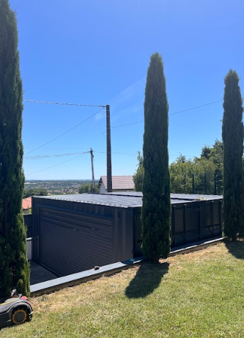 Container Garage particulier modulable, durable et esthétique - Eurobox_7