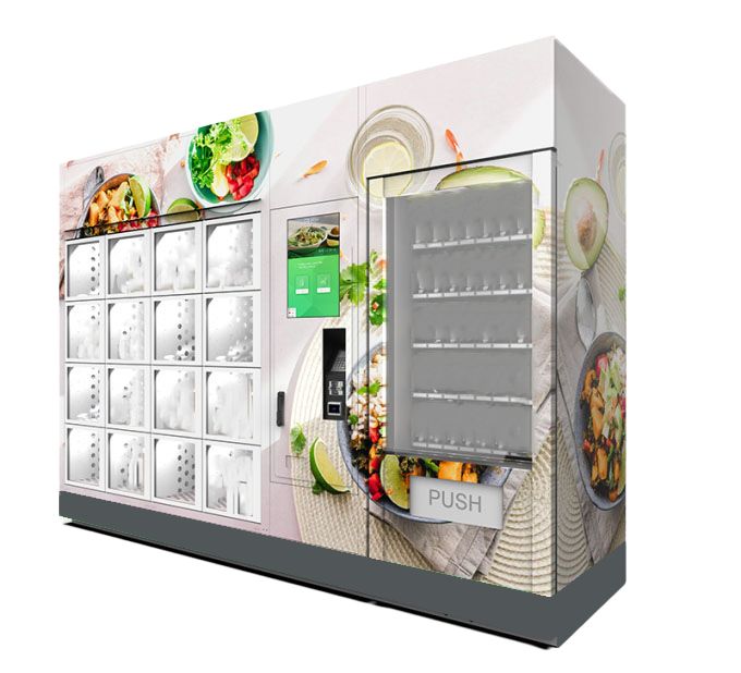 Distributeur automatique de snacks avec écran tactile pour une sélection simplifiée, accessible 24h/7j - DISTRIBOX_7