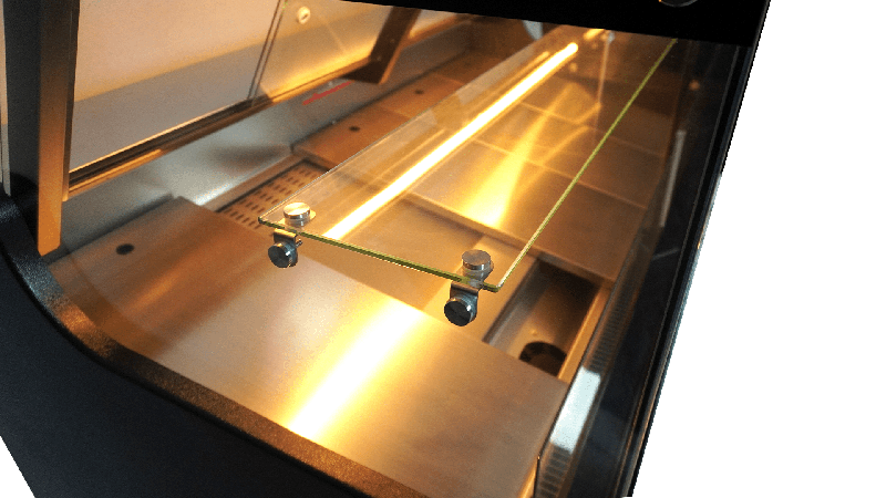 Vitrine réfrigérée de comptoir avec service-arrière 196,5 x 90,2 cm + 2 réserves réfrigérées_7