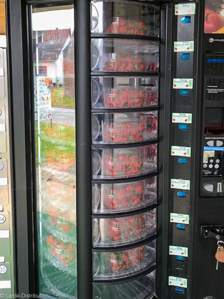 Distributeur automatique de fruits et légumes à l'unité, en filet, en barquette, ou en sac_7