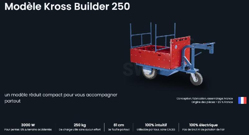 K-RYOLE Kros Builder 250 Chariot à main électrique_7