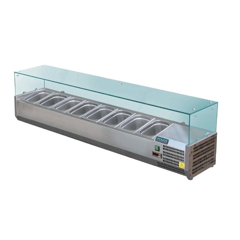 Saladette réfrigérée 8 bacs GN 1/3 Série G GD877 Polar_7