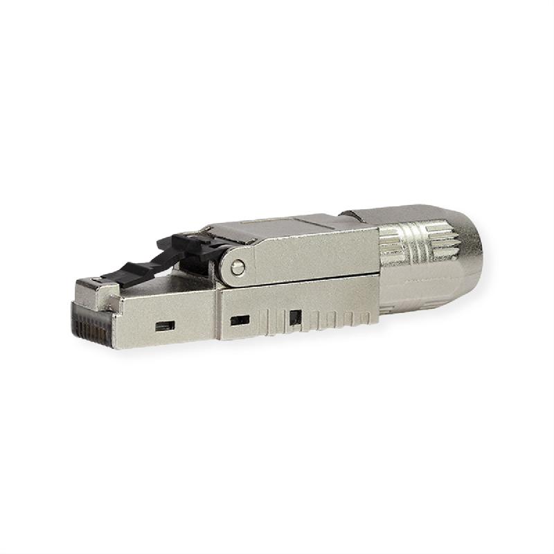ROLINE Connecteur RJ-45 à confectionner Cat.6A (Classe EA), STP, argent_7