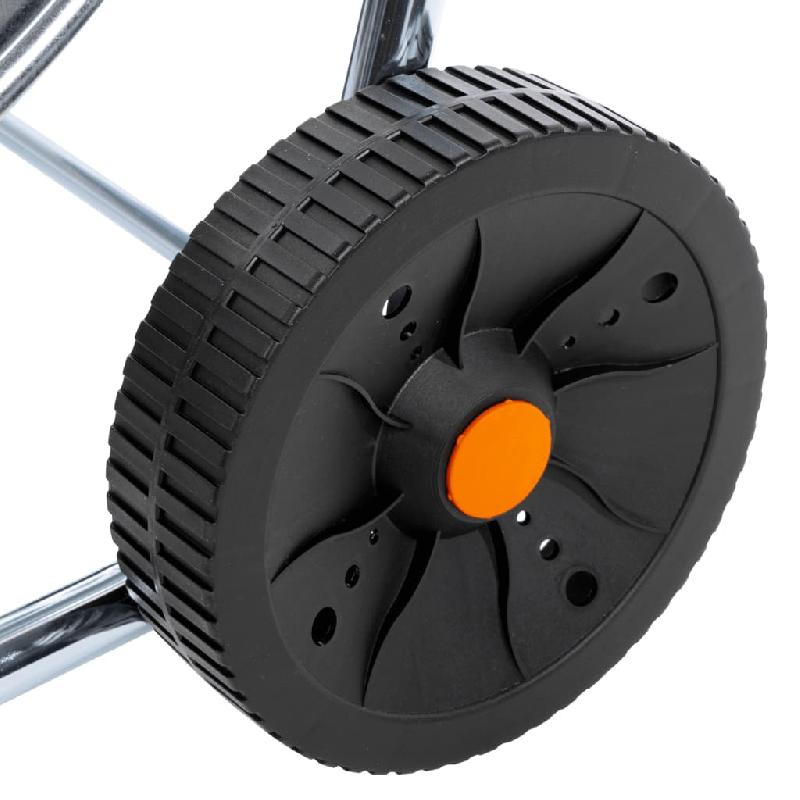 Vidaxl chariot d'enrouleur pour tuyau de 80 m 3/4