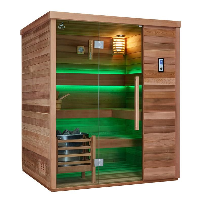 ​SAUNA BOREAL® EVASION LUXE 4 PLACES - 180 X 150 X H210_7