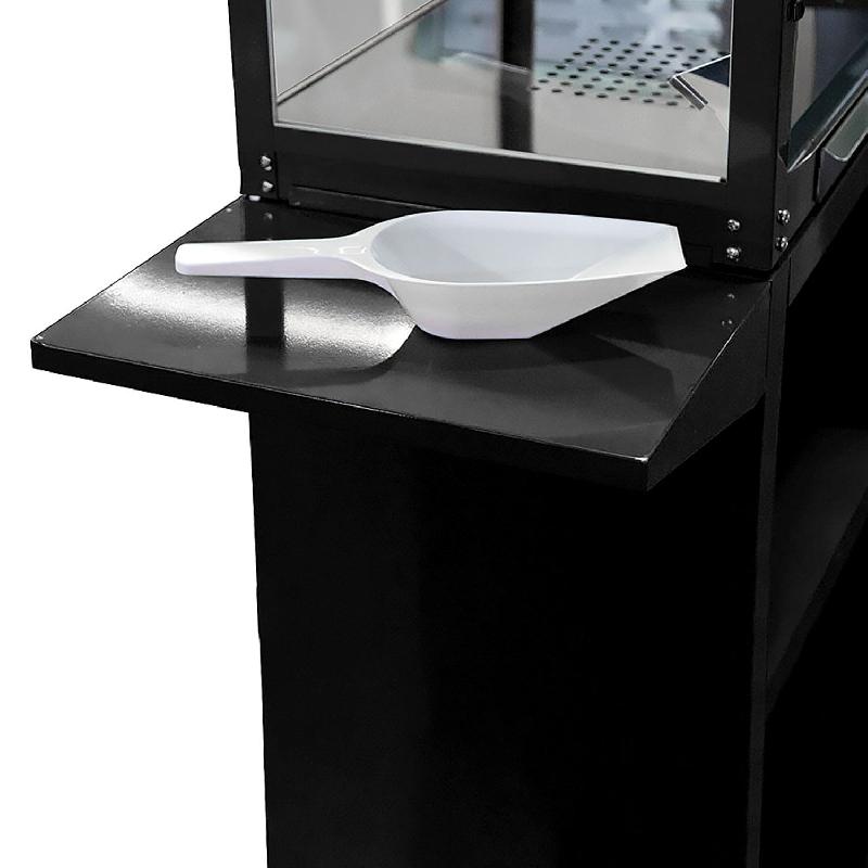 Machine à pop-corn professionnelle 5 kg/h avec chariot - Noir_7