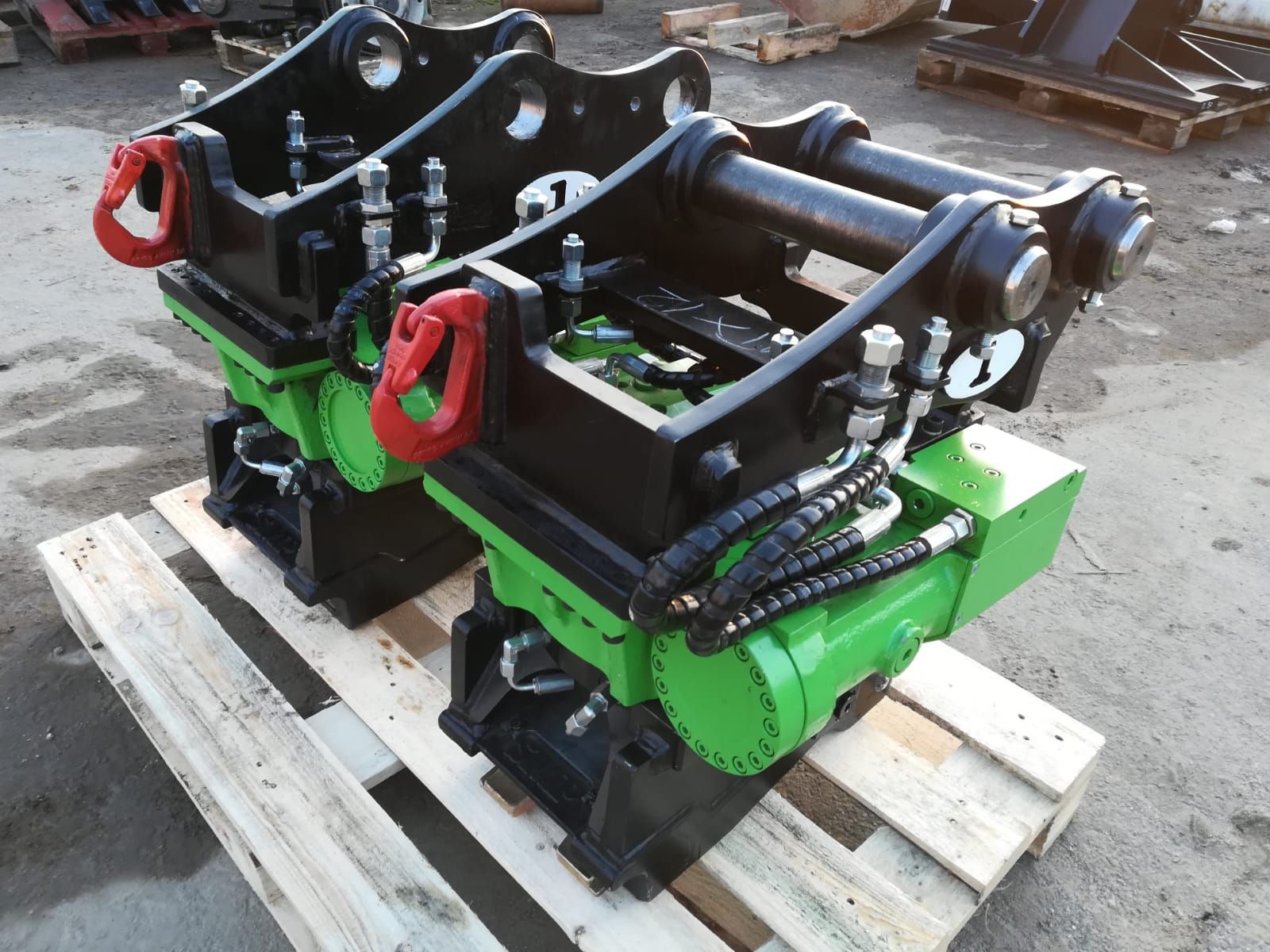 Roto-one pour pelle 12 - 19 tonnes - Rotation HKS - Adaptable à toutes attaches rapides_7