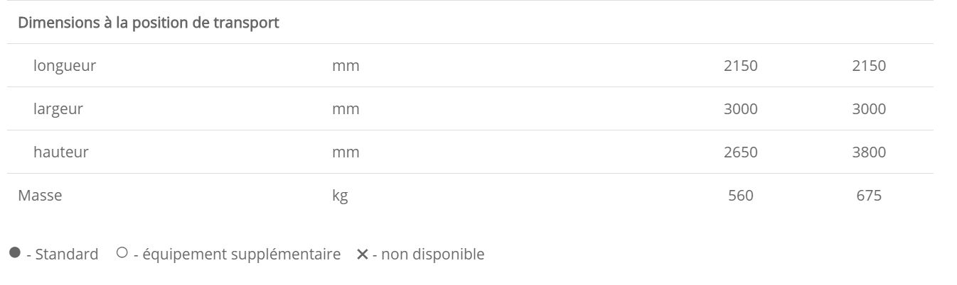 Faneuses SIPMA PT 520 - PT 670 SALSA - Largeur de coupe 5200 - 6700 mm - Séchage rapide et aération optimale_7
