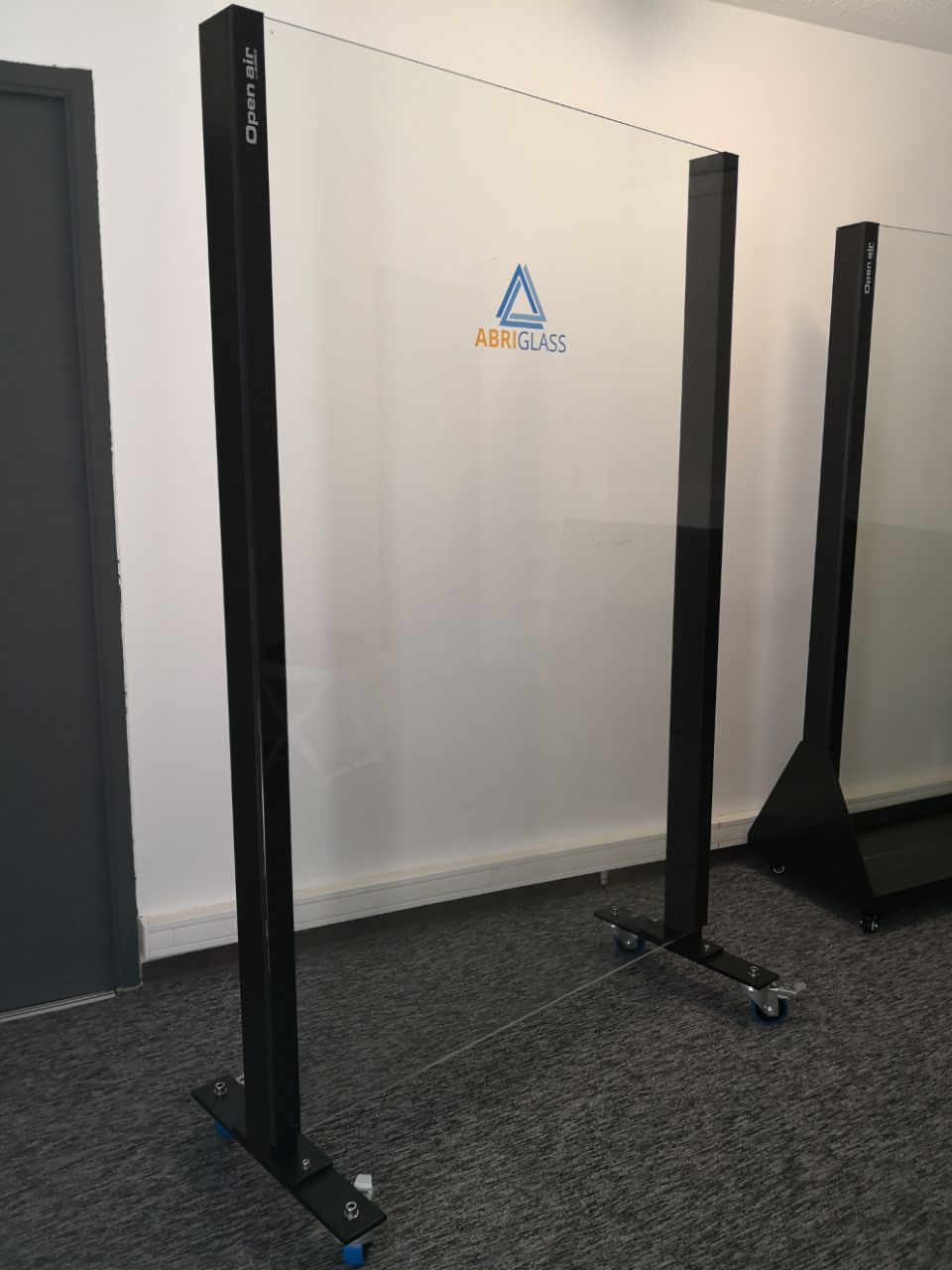 Paravent fixe glass wall pour terrasse chr_7