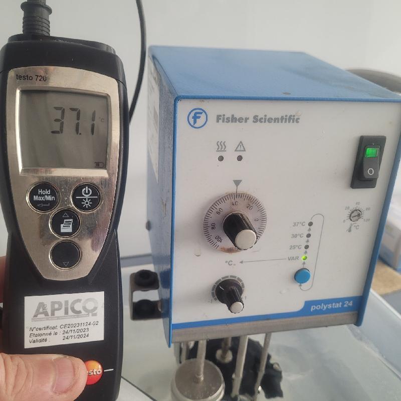 Fisher bioblock scientific thermostat / circulateur à immersion polystat 24_7