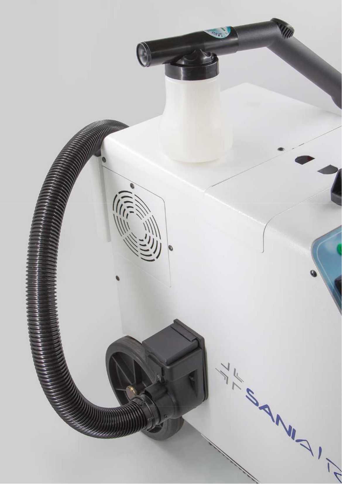 Nettoyeur vapeur professionnel avec brumisateur vapeur froide en option