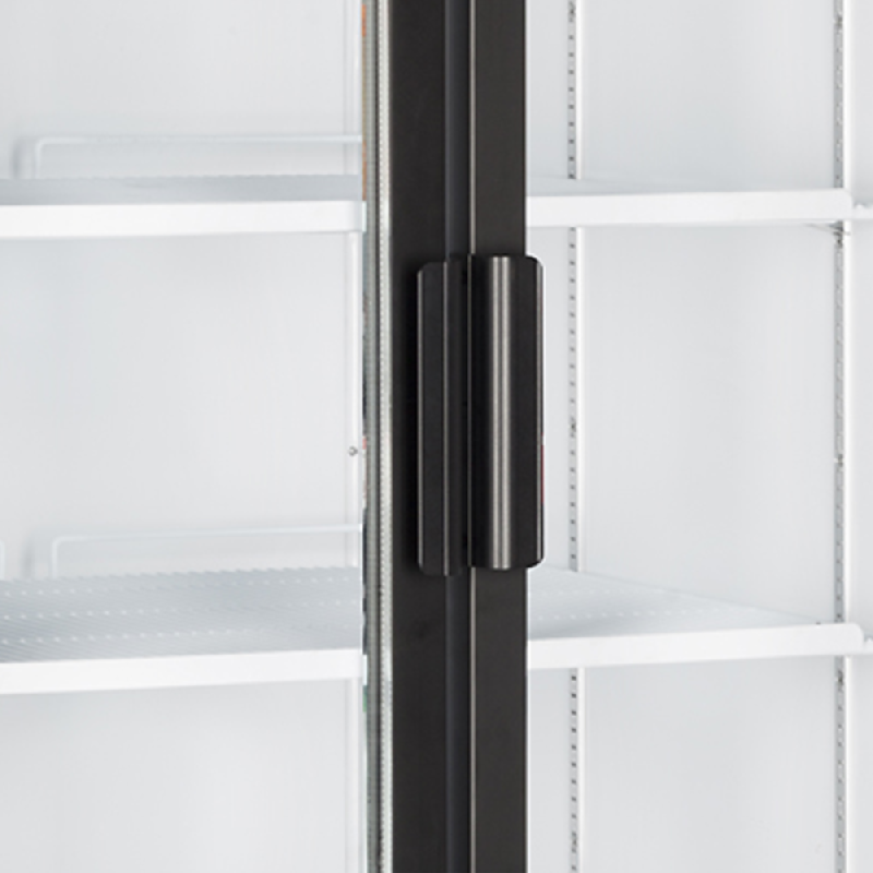 Vitrine réfrigérée FS - 2 ou 3 portes - Cadre aluminium noir - Froid ventilé - Référence FS890H_7