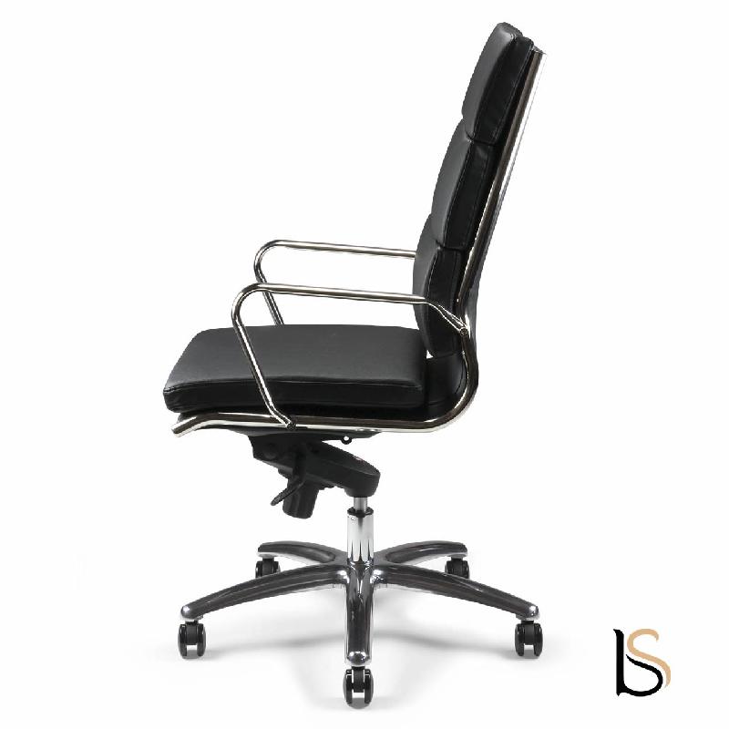 Fauteuil de Direction ETAN H - ACT' - cuir noir_7