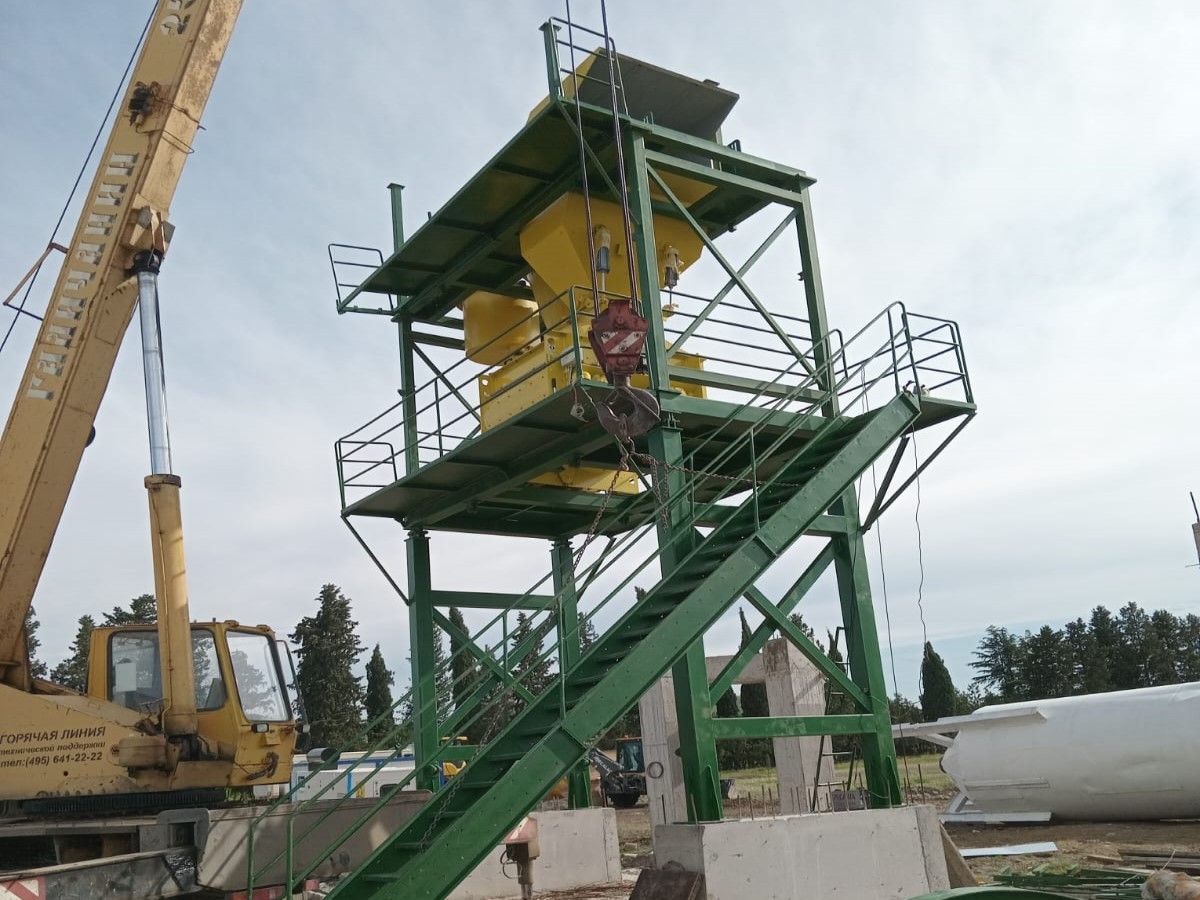 Centrale à béton fixe 90 m³ - Mélangeur 2250L - Trémie 3x15=45 m³ - Garantie 3 ans_7