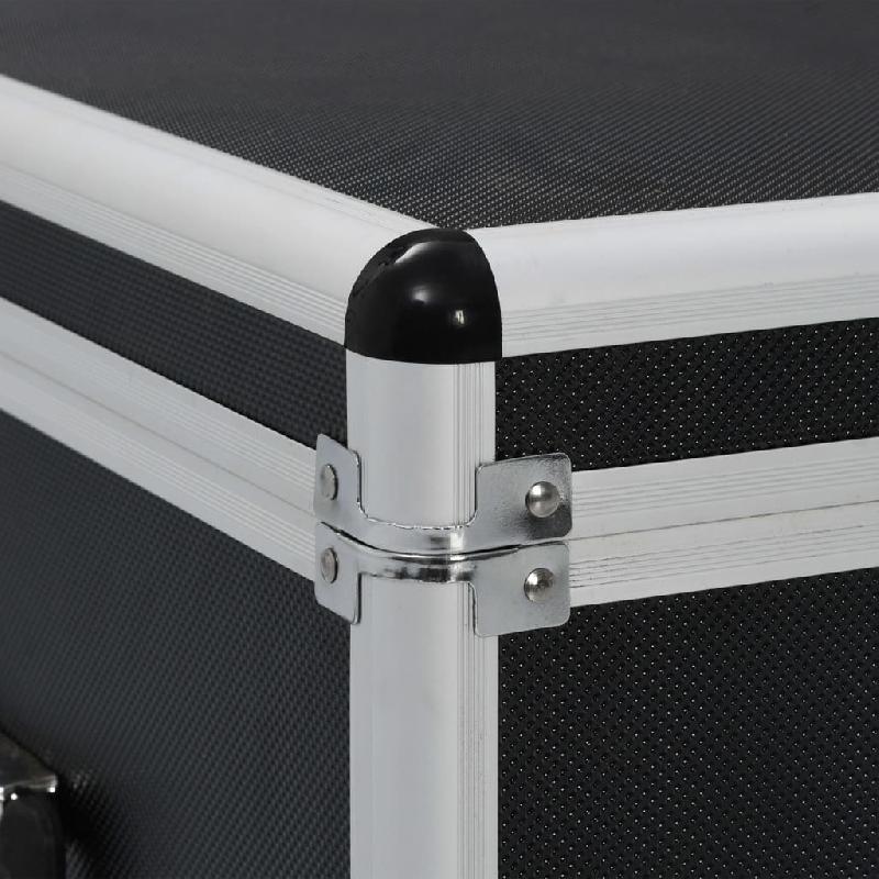 Vidaxl boîtes de rangement 3 pcs noir aluminium 91853_7